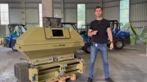 Плющилка сухого зерна Romill M1200 Обзор