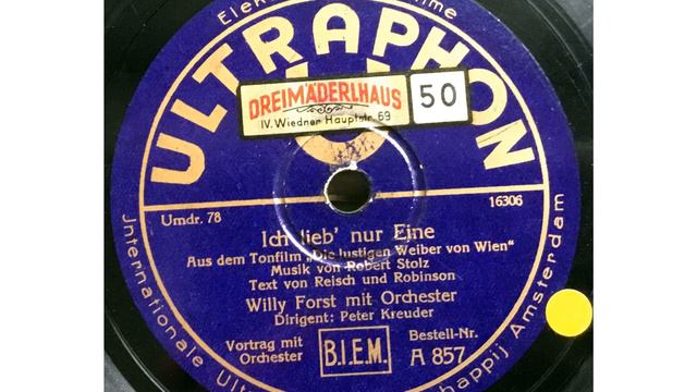 Willi Forst - Ich lieb´ nur eine смотреть онлайн