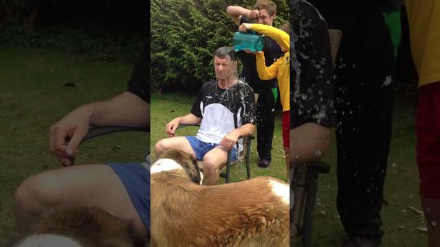 Chris Sutton’s ALS ice bucket challenge