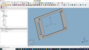 FreeCAD.84. Создаем паз с помощью связующих форм