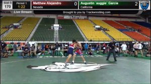 964 JUNIOR 170 Matthew Alejandro Nevada vs Augustin auggie Garcia California 8420862104