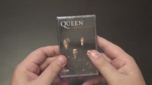 Queen Greatest Hits. Распаковка аудиокассеты