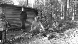 Ушли с СЕМЬЁЙ в ИЗБУ/ ПОХОД/ Шашлык на костре