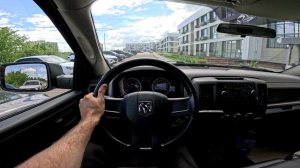 2011 DODGE RAM 1500 4.7L POV TEST DRIVE