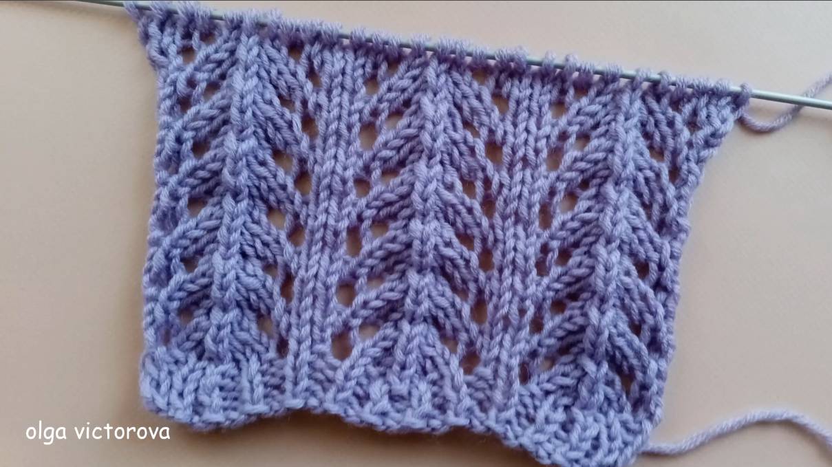 355 АЖУРНЫЕ ДОРОЖКИ СПИЦАМИ Вязание спицами Узоры смотреть онлайн