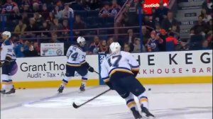 Unbelievable stick work by Oshie during warmups