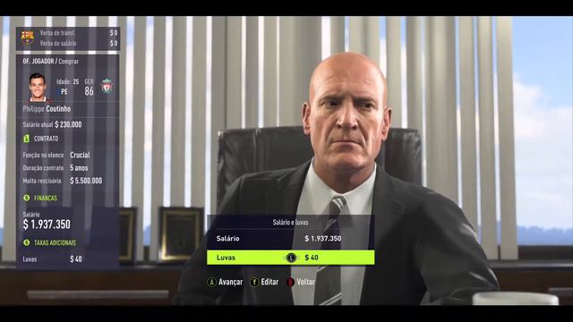 Contratando COUTINHO Barcelona..FIFA 18 смотреть онлайн