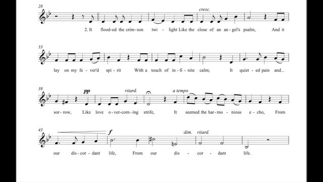 Lost Chord (Music: William Herz, Words: Adelaide Procter - Performed by Bryan Kesselman) смотреть онлайн