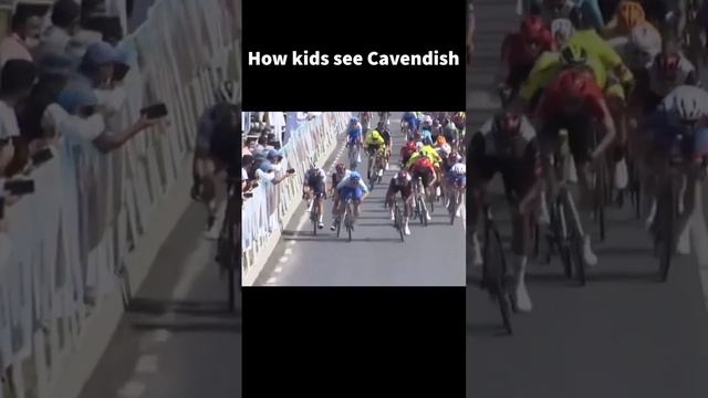 How kids see Mark Cavendish vs How I see him