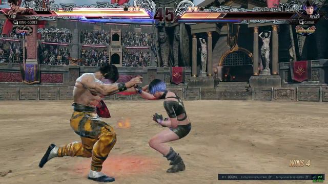 TEKKEN 8 VS Camus Reina Player VS Mi LAW VS ONLINE (best fighting games 2024) best skin game 2024 смотреть онлайн