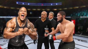 Дуэйн Джонсон против Хабиба Нурмагомедова (EA sports UFC 4)