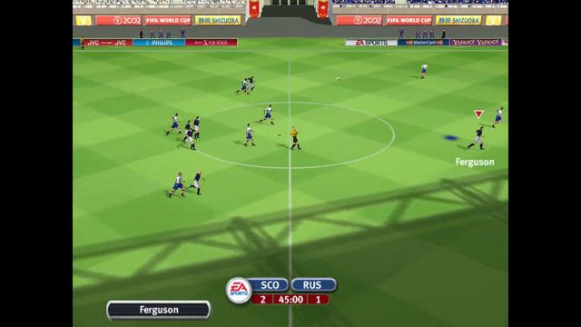 3. [PC] FIFA World Cup 2002 | Scotland 5 - 5 Russia | World Class Difficulty (Third match) смотреть онлайн