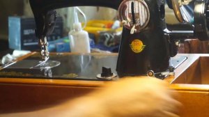 Швейная машина ПМЗ-2.М. Приводим в порядок.