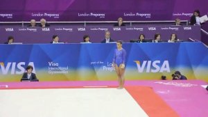 Jade Barbosa BRA Floor London 2012 Test Event