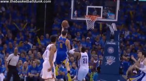 Andre Roberson Rejects Klay Thompson | Warriors vs Thunder | Game 6 | May 28, 2016 | NBA Playoffs