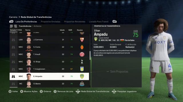 EA FC 24 - AS MELHORES JOVENS PROMESSAS COM FACE REAL PARA SEU MODO CARREIRA REALISTA! parte 2 смотреть онлайн