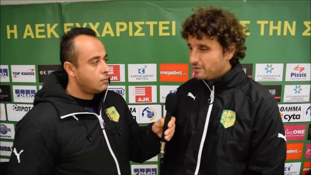 Δηλώσεις Imanol Idiakez / Juan Manuel Ortiz-AEK смотреть онлайн