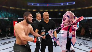 Харли Квинн против Хабиба Нурмагомедова (EA sports UFC 4)