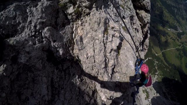 Dolomity- Via Ferrata Brigata Tridentina al Pisciadu смотреть онлайн