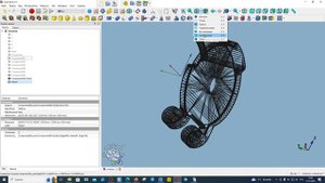 FreeCAD.#67. Верстак _Mesh_ (Сетки). Объединить полигонные сетки в одну. Разделить сетки. Упрощение