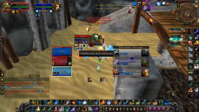  WoW Arena - Rank 1 Jonathanlol - Restoration ShamanDruid Commentary  Skype