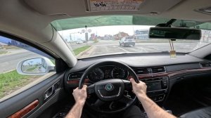 2012 Škoda Superb 1.8 TSI 152HP POV TEST DRIVE