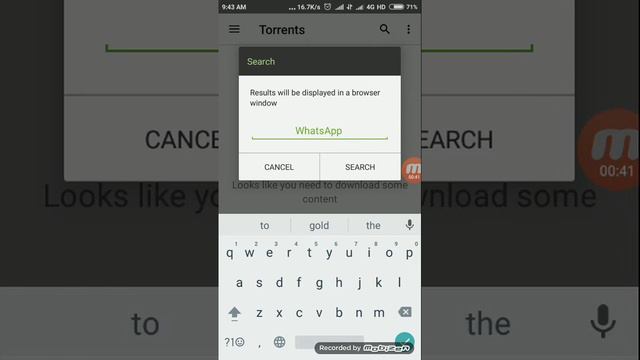 To download whatsapp gold