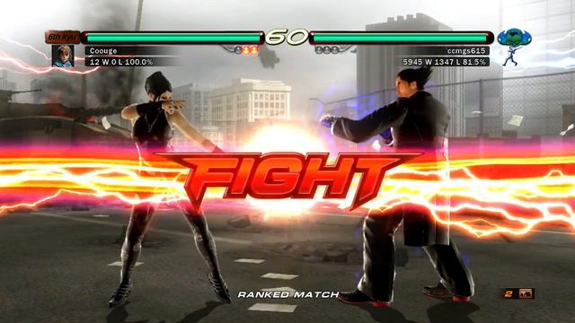 007 - Tekken 6 - Coouge (Zafina) vs ccmgs615 (Kazuya) смотреть онлайн