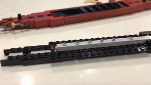 Building Lego Lusitania.