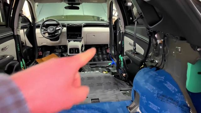 Hyundai Tucson Шумоизоляция салона смотреть онлайн