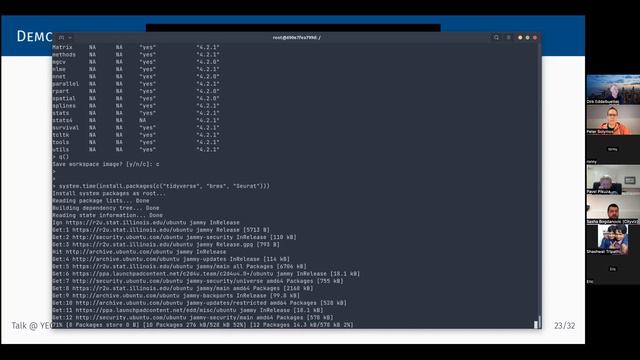 Binary packages on Ubuntu with r2u / YEGRUG with Dirk Eddelbuettel смотреть онлайн