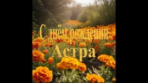С днём рождения Астра