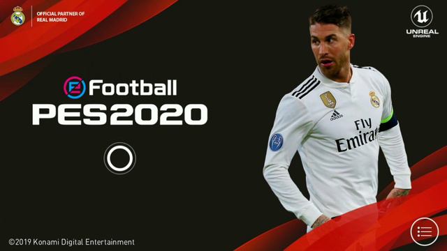 Neymar, Ronaldo, Sergio Ramos and Messi | Startscreen PES 2020 Mobile | 1080p | Platinum Patch PES