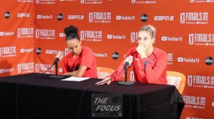 WNBA Finals Game 3 - Mystics Post Game #WNBA #TheFocusTV