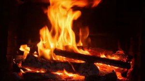 Warm Cozy Fireplace 4K. Fireplace with Crackling Fire Sounds Burning - ASMR 4K Virtual Fireplace