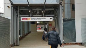 Открытые платформы МЦД-1 на Белорусском вокзале (май 2023)