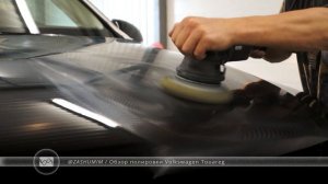 Полировка Volkswagen Touareg с зеркальным эффектом !!!