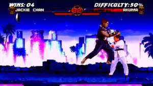 Mortal Kombat Blood Storm Vs Krossed Realms Jackie Chan Playthrough