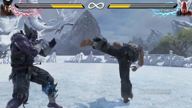 Heihachi vs "DEVIL" Heihachi: Modded Final Battle (Tekken 7) смотреть онлайн