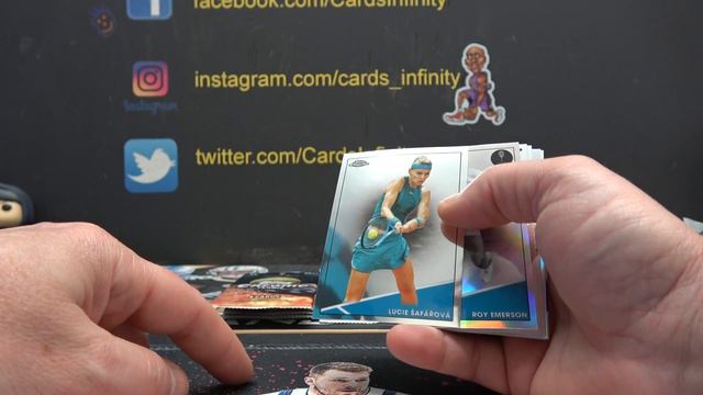 2021 Topps Chrome Tennis Hobby Box Break смотреть онлайн
