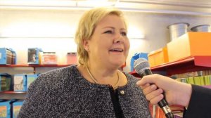 Reportasje: Erna Solberg