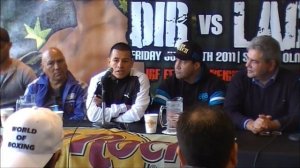 Billy Dib Vs Jorge Lacierva Press Conference