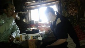 К Бате в Избу.Рыбалка на таёжной реке.Собираем морошку и грибы