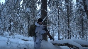 Трудовые ТАЁЖНЫЕ будни,или как достаются КУНИЦЫ.Последняя охота(в этом году).Поздравление с Н.Г