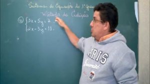 PROF. ROBERTO - SISTEMAS 1o.GRAU -  MÉTODO DA ADIÇÃO