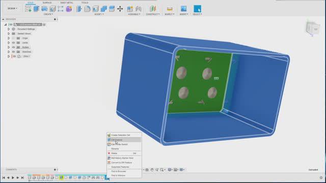 Стрим. Моделируем Коробку для Arduino для проекта СПаяльником