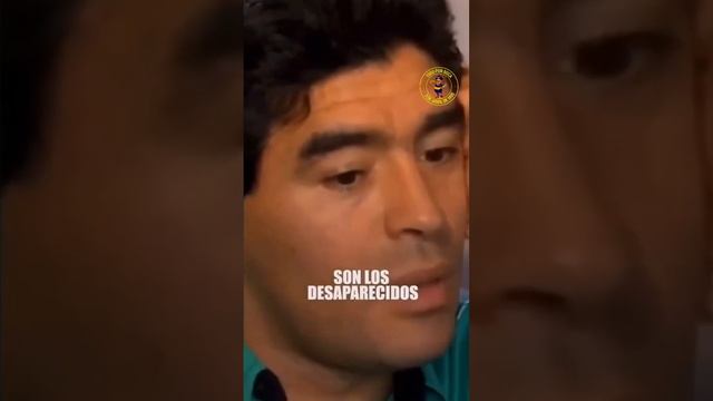 "30.000 SON LOS DESAPARECIDOS", DIEGO ARMANDO MARADONA