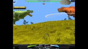 Tyrannosaurus Rex (Rexy) vs Tarbosaurus Dinosaur Tournament S1 - SPORE