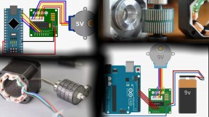 Что делать  если  шаговый двигатель не верно вращается подключение к ARDUINO NANO C++