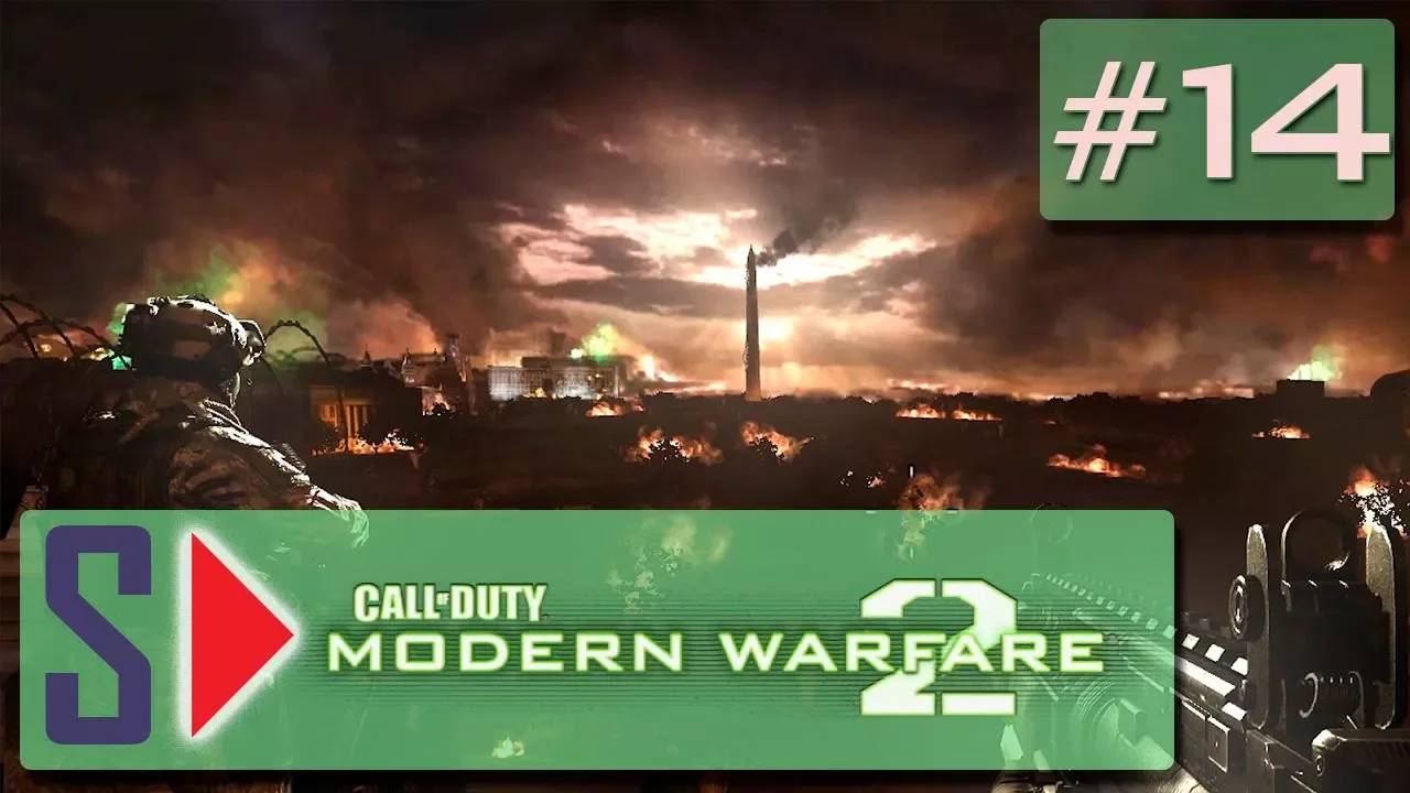 Call of Duty Modern Warfare 2 (сложность ＂Ветеран＂) - #14 Виски-Хоутел